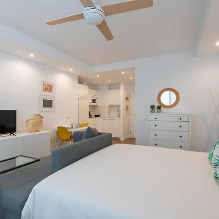 Апартаменты Homeforguest Moderno Estudio Junto A Canteras