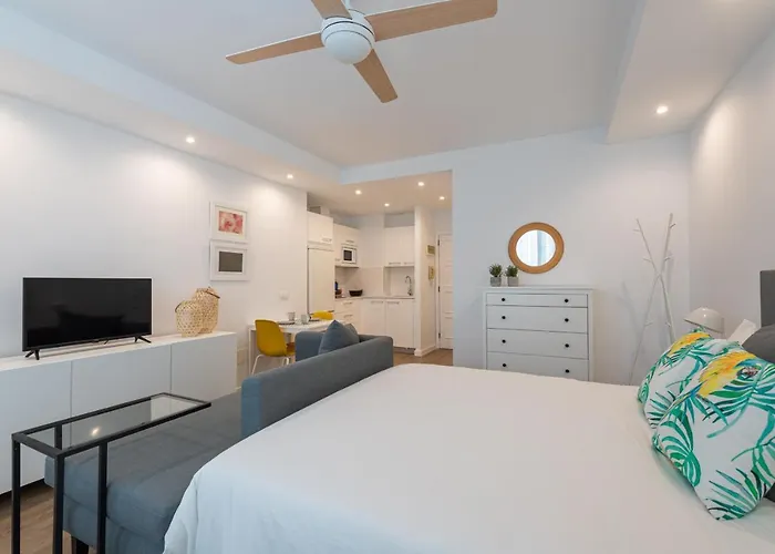 Apartman Homeforguest Moderno Estudio Junto A Canteras